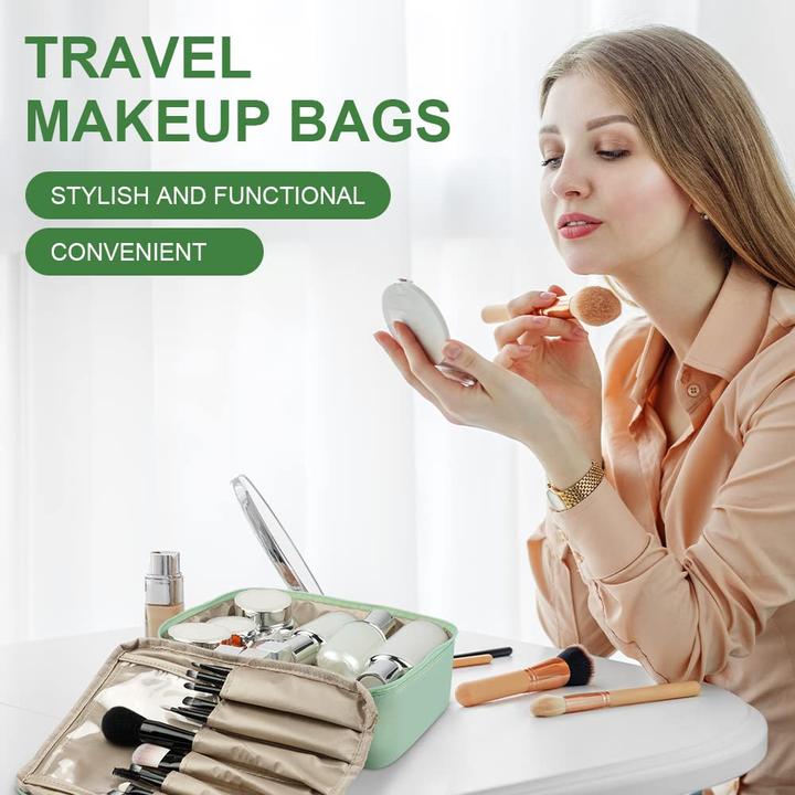 Produktbild Only-Bags.Store Kosmetiktasche, wasserdichte Kosmetiktasche, Reisekosmetiktasche, tragbare Kosmetiktasche