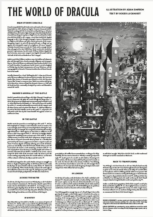 Produktbild The World of Dracula (Englisch, Adam Simpson, 2021)