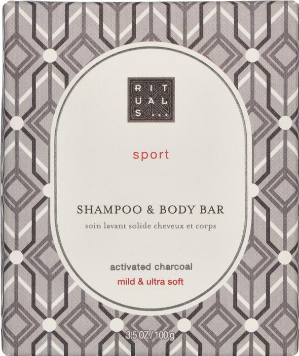 Immagine prodotto Rituals The Ritual Of Sport Shampoo & Body Bar (100 ml, Shampoo solido)
