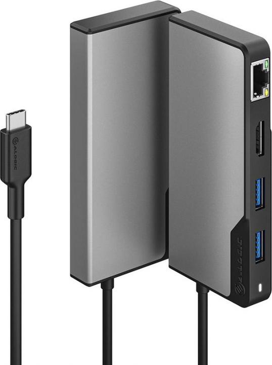 Actual product image Alogic USB-C FUSION ALPHA 5-IN-1 HUB - (USB-C)