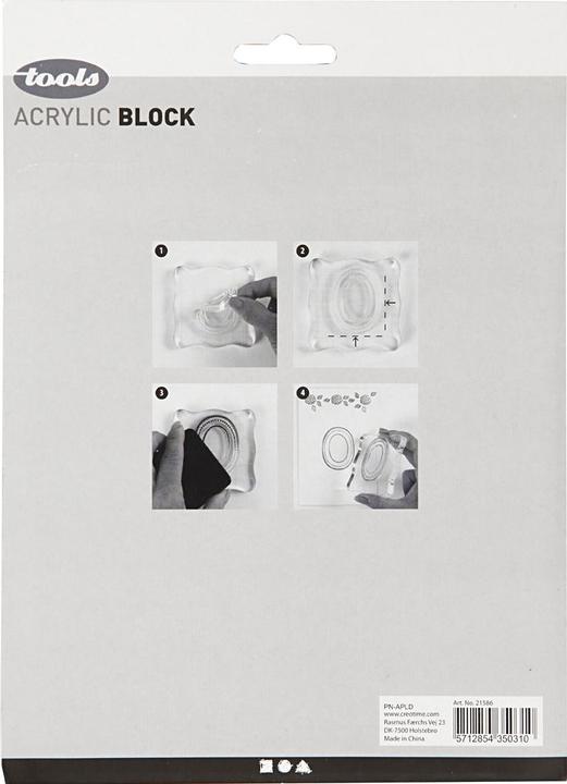 Produktbild Creativ Company Stempelblock-Set, 4-tlg.