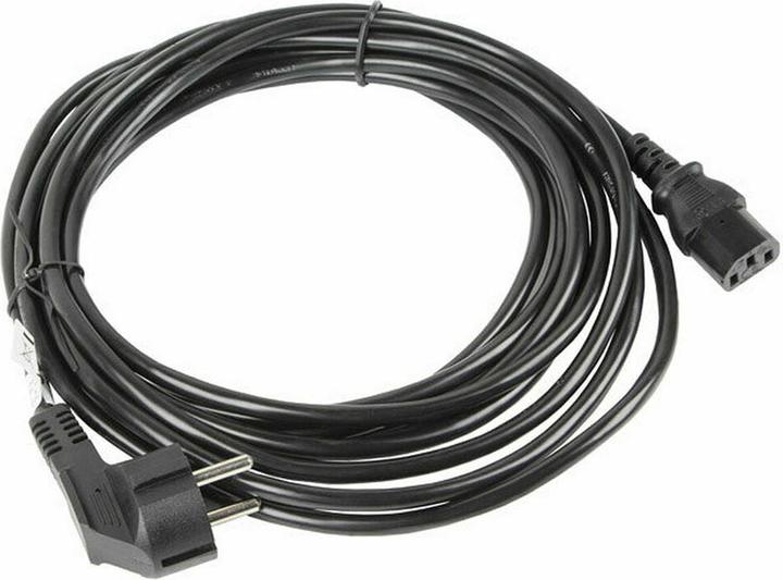 Image du produit Lanberg CA-C13C-11CC-0100-BK Câble d'alimentation Noir 10 m C13 Coupleur CEE7/7 (10 m)