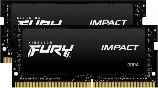 Actual product image Kingston FURY Impact (2 x 8GB, 3200 MHz, DDR4-RAM, SO-DIMM)
