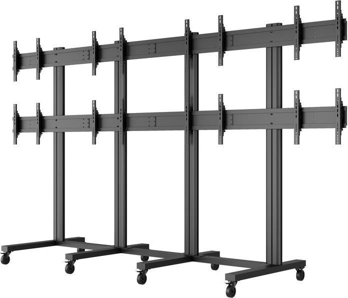 Actual product image Multibrackets M Public Video Wall Stand 8-Screens 40-55" Black