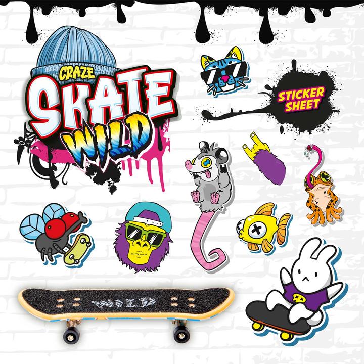 Produktbild Craze Finger-Skateboard Single Mix (Multilingual)