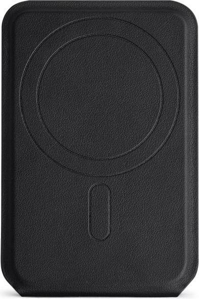 Actual product image MU Classic Foldable imitation leather MagSafe mobile holder