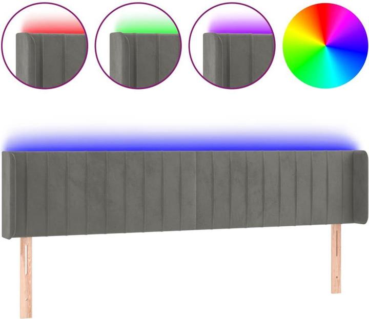 Image du produit vidaXL LED Kopfteil (183 x 16 x 88 cm)
