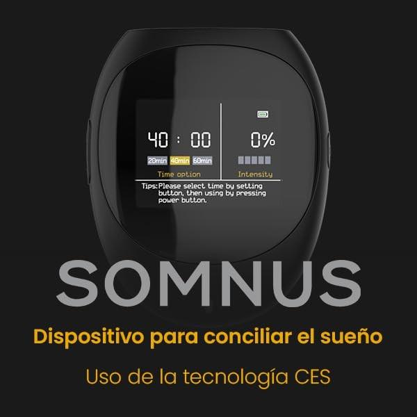 Produktbild TensCare Somnus: Gerät zur Verbesserung des Schlafs bei Schlaflosigkeit mit CES-Technologie