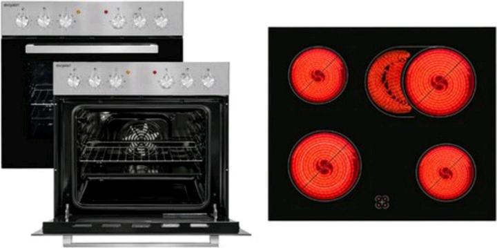 Actual product image Exquisit Exqu cooker set EHE156-2.1UBZ-Set | Inoxlook