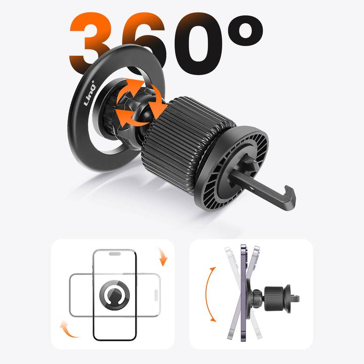 Immagine prodotto LinQ H3249 Supporto MagSafe per auto