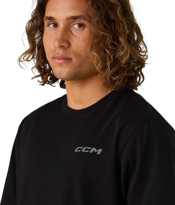 Actual product image CCM TSS53A YT SS4 T-Shirt Schwarz XL (XL)