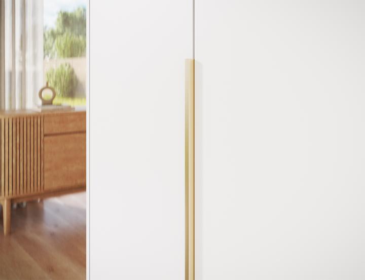 Produktbild ADRK Furniture Bregma III Drehtürenschrank mit Aufsatz (148 x 58 x 250 cm)