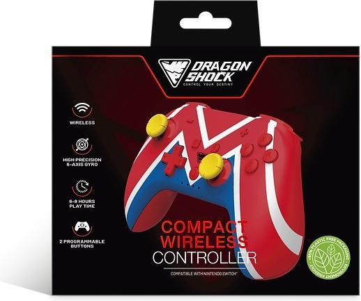 Image du produit DragonShock Controller Poptop Wireless MarioUniv. Switch (Switch)