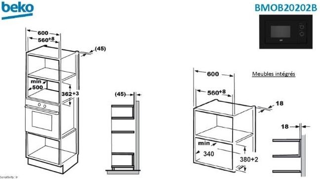 Actual product image Beko BMOB20202B (20 l)