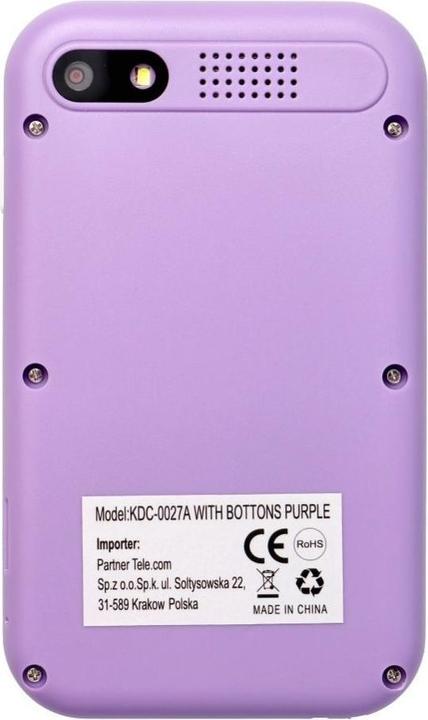 Immagine prodotto OEM Consumer electronics Gaming phone for kids with IPS display 2,4" with buttons KDC-0027A purple