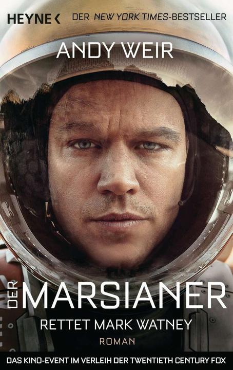 Actual product image Der Marsianer (German, Andy Weir, 2015)