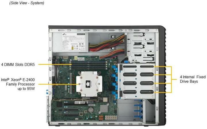 Produktbild Supermicro MT E-2436 6C/12T M.2. HS