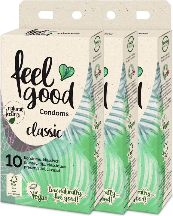 Actual product image Feelgood Condoms Classic (30 pcs.)