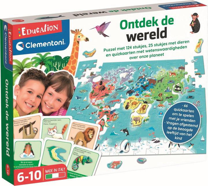 Actual product image Clementoni Education - Ontdek de Wereld
