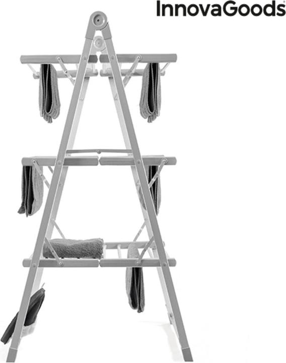 Actual product image InnovaGoods Folding electric clothes horse Verayer (1.40 m)