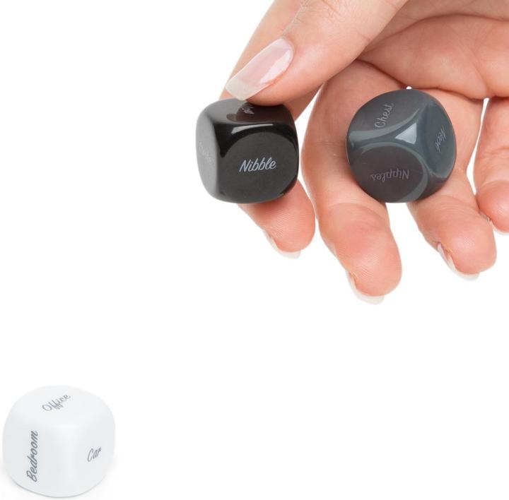 Productafbeelding Fifty Shades of Grey Play Nice Kinky Dice for Couples (Dobbelspelletjes, Duits)
