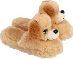 Actual product image Toi-Toys Plush dog children's slippers size 25-27