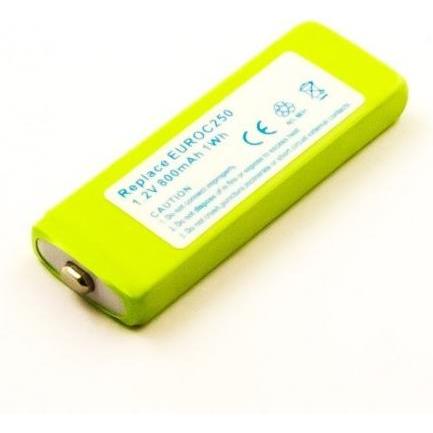 XCell Akku passend für Telekom T-Plus 2, Euro C250, C300, NiMH, 1,2V, 800mAh, Telefon Zubehör