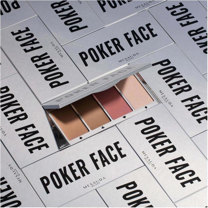 Actual product image Mesauda Face - Poker Face Multipurpose Face Palette Dark 04 (Dark)