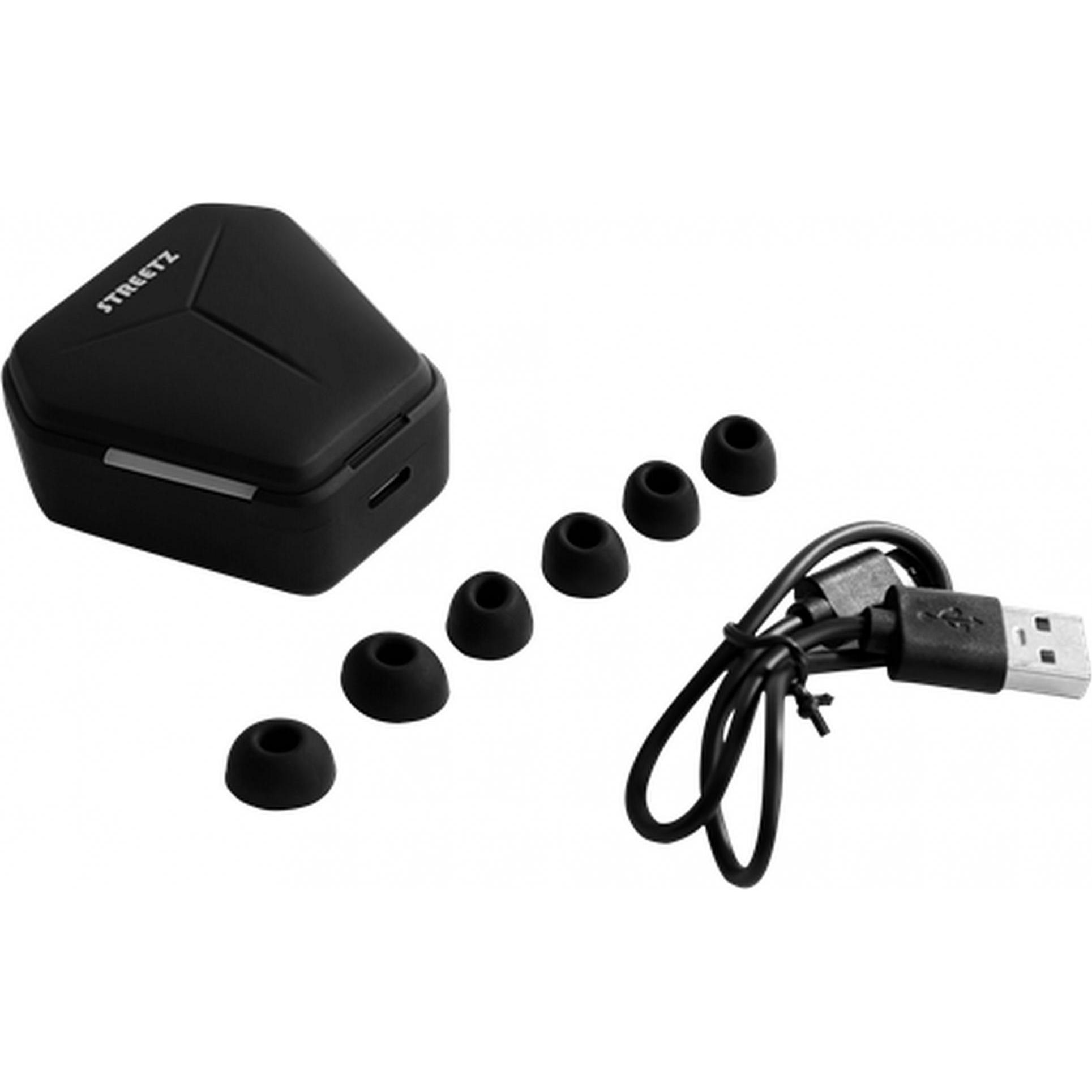 Streetz TWS-115 (Kabelgebunden), Gaming Headset, Schwarz