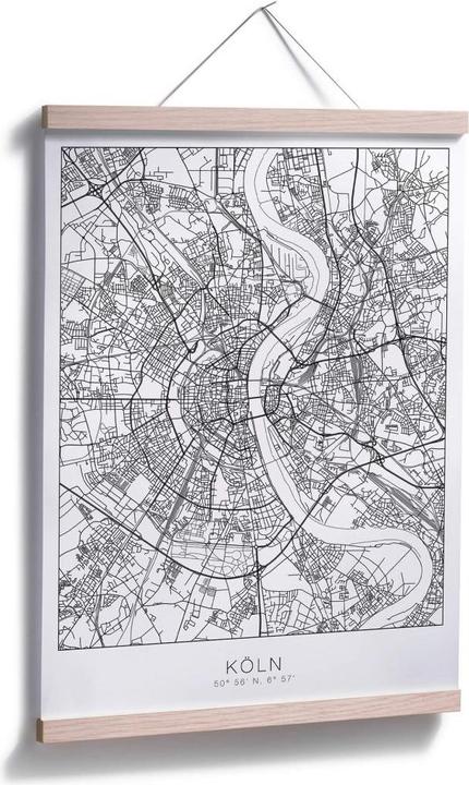 Immagine prodotto Trenddeko Mappa della città di Colonia (40 x 50 cm)