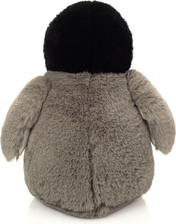 Actual product image Teddy Hermann Pinguin, Plüschtier, Kuscheltier, Stofftier, Plüsch, Grau-Weiss, 25 cm, 900436 (33 cm)
