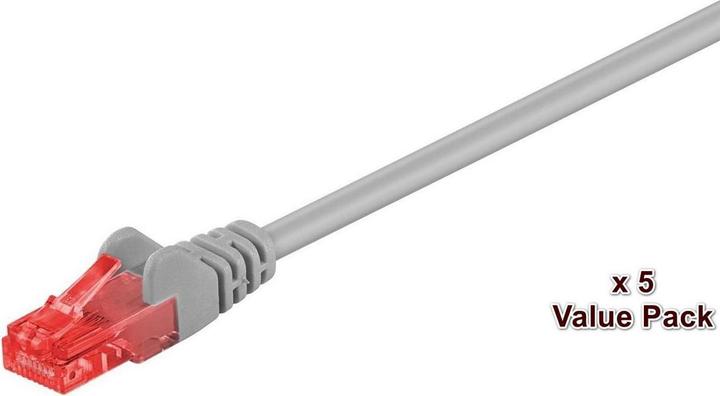 Actual product image MicroConnect UTP Cat6 15m Grey Network Cable Grey (UTP, CAT6, 15 m)