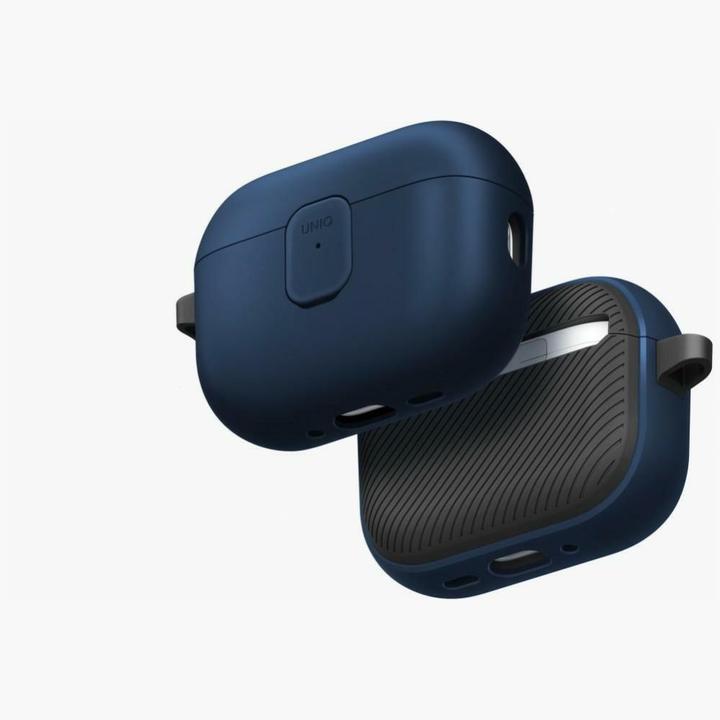 Produktbild Uniq Case Clyde for AirPods Pro 3 gen blue-grey (Kopfhörer Hülle)