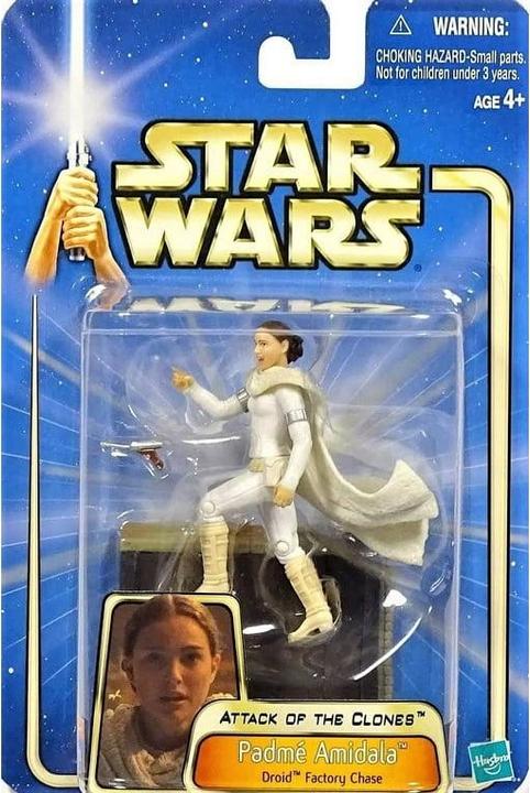 Actual product image Hasbro Star Wars AOTC Padme Amidala Droid Factory Chase