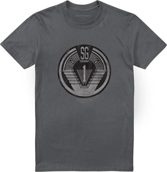 Produktbild Stargate SG-1 TShirt Abzeichen (S)