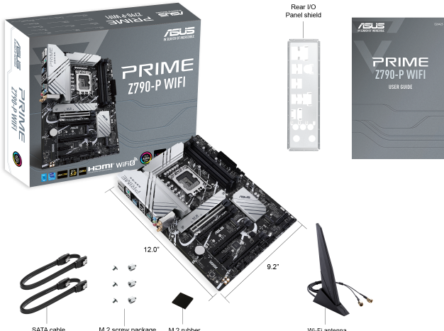 Produktbild ASUS Prime Z790-P Wifi (LGA 1700, Intel Z790, ATX)