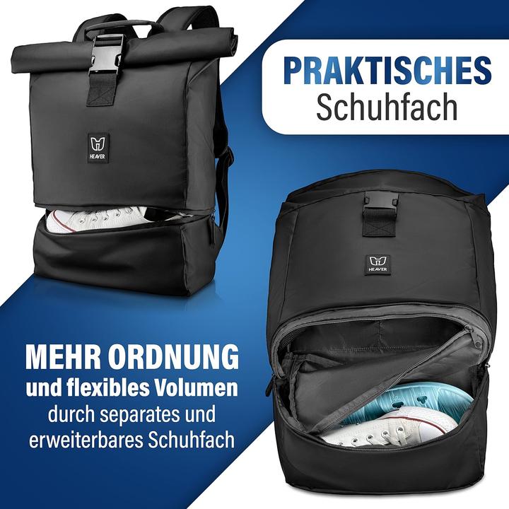 Actual product image Heaver Backpack Rolltop (28L)