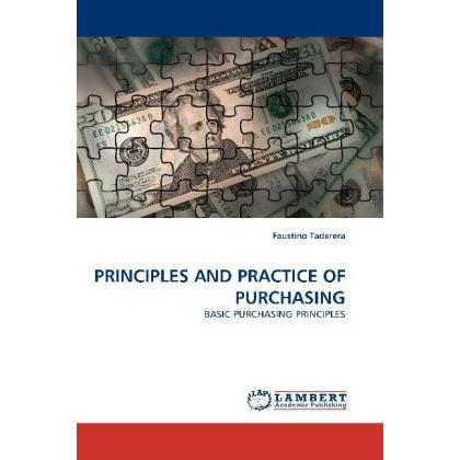 Principles And Practice Of Purchasing, Fachbücher von Faustino Taderera