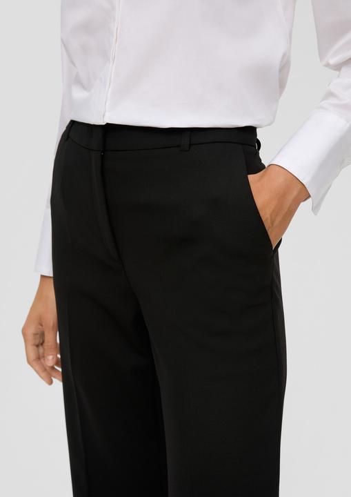 Image du produit S.Oliver Hose Regular: Wide Leg Hose aus Viskosemix (34)