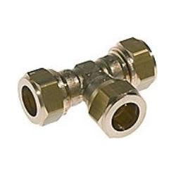 Aalberts, Rohrverbindungstechnik, Tee 15 MM - Kompressions Fittings