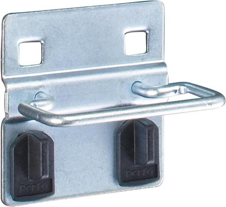 Productafbeelding Bott U houder B63xD42mm gegalvaniseerd geschikt voor geperforeerde platen