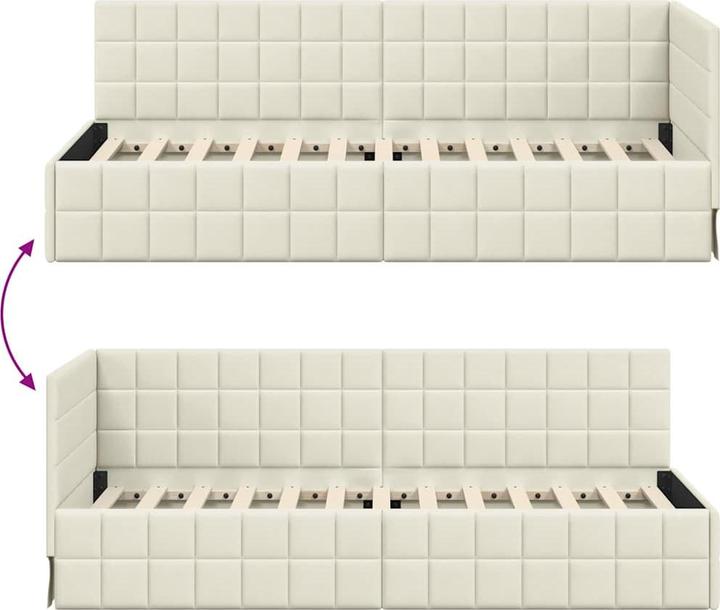 Image du produit vidaXL Eckbett (80 x 200 cm)