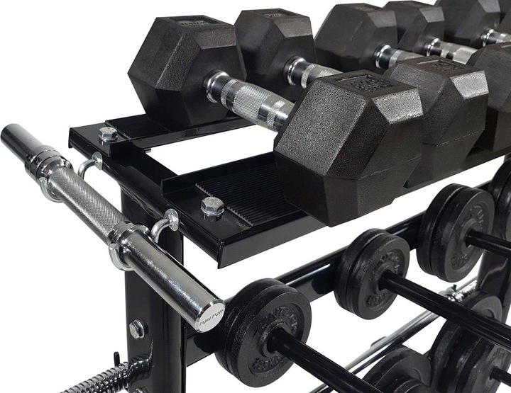 Produktbild Tunturi Hantelscheiben und Hantel Rack