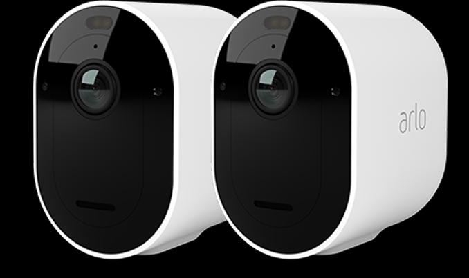 Produktbild Arlo Pro 4 Spotlight Kamera, 2er Set (2688 x 1520 Pixel)