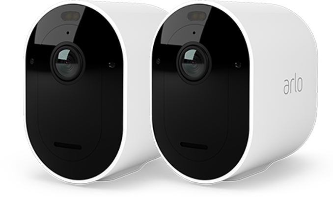 Actual product image Arlo Pro 4 Spotlight Camera, Set of 2 (2688 x 1520 pixels)