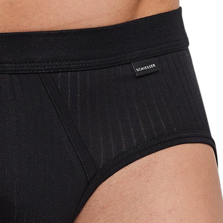 Actual product image Schiesser Pack of 4 Cotton Essentials Authentic sports briefs (XL, pack of 4)