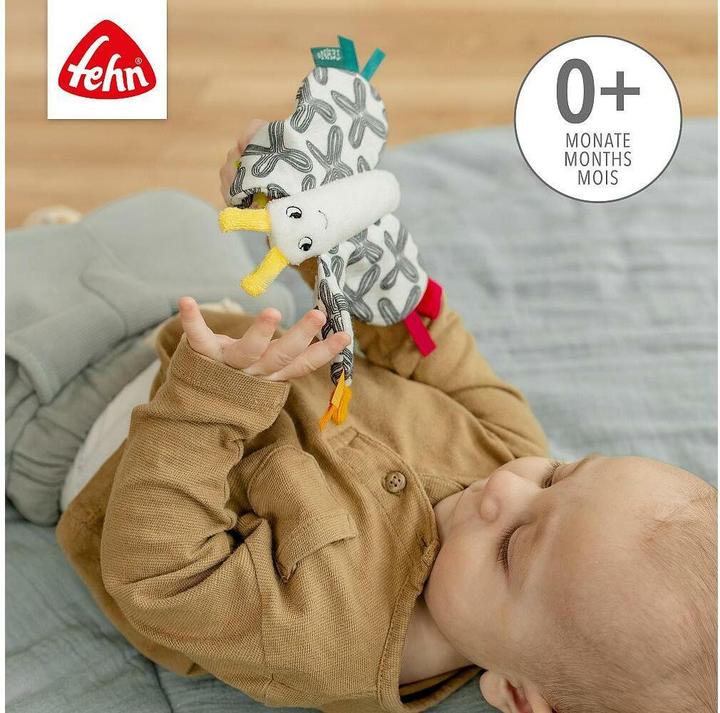 Image du produit Fehn Greifling Knister-Schmetterling Mehrfarbig, Material