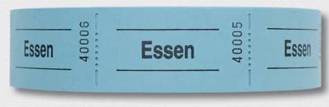 Produktbild Gutscheinrolle Essen blau (1 x)