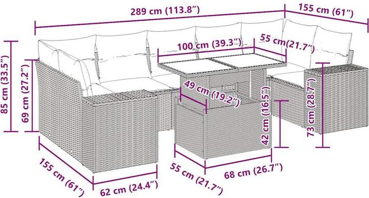 Produktbild vidaXL Elyse