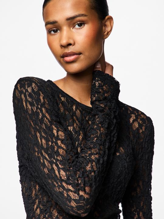 Immagine prodotto Pieces Pchazel Ls Lace Top Noos (L)